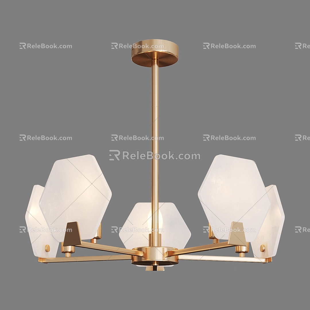 Simple Light Luxury Chandelier model