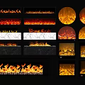 Fireplace 3d model