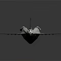 Advanced White Modern Fighter Jet With Sleek Aerodynamic Design And Streamlined Fuselage
