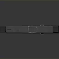 Tactical Modern Pistol With Ergonomic Black Grip And Silver Metal Body