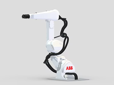 Modern science and technology intelligent robot arm 3d model