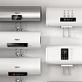 Haier Electric Water Heaters Collection With Wall Mounted Designs And Modern Controls