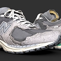 sneaker New Bailun Travel Shoes Sneakers Scan Shoes Shoes 3d model