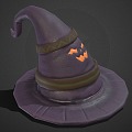 Hat Pointed Hat Witch Hat 3d model