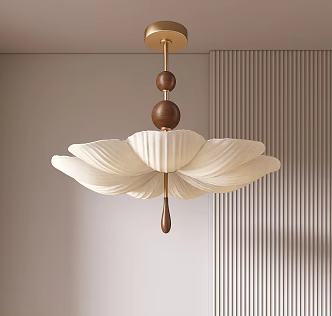 Quiet Wind Art Chandelier 3d model