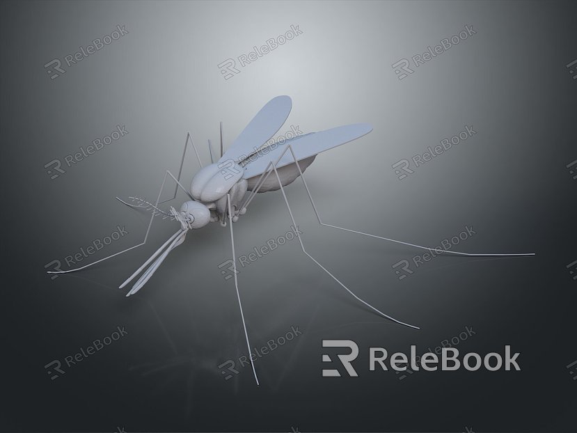 Mosquito Cartoon Mosquito Cartoon Insect Monster Monster Cartoon Monster Monster Cartoon Monster model