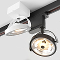 Modern spotlight rail downlight spotlight 3d model