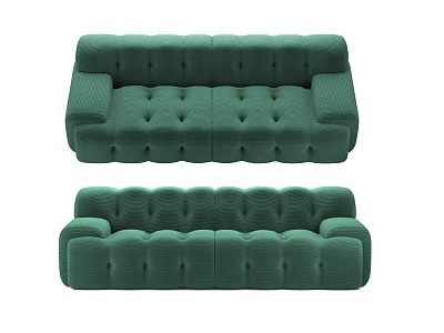 Modern double sofa 3d model