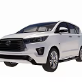 Modern White MPV With Sleek Exterior Black Grille LED Headlights And Silver Wheels