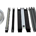 Different Types of Modern Elevators and Escalators with Various Structures