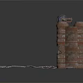 Industrial Mechanical Structure Components With Bricked Towers Metal Framework And Track Slats