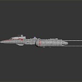 Spaceship Fighting Spaceship Spaceship Aircraft 3d model