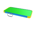 Colorful Mobile Phone With Green Screen Yellow Frame And Blue Side Design