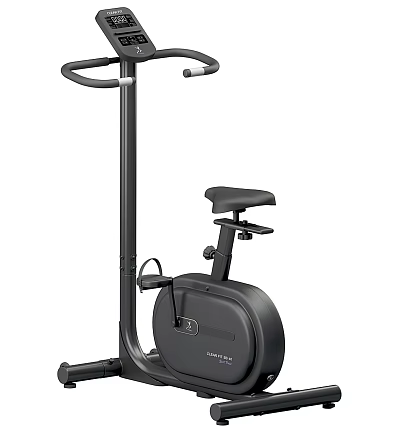 Modern Black Stationary Exercise Bike With Comfortable Seat For Home Gym Workout 3d model