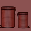 IKEA trash can Modern trash can 3d model