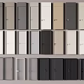 Modern Hinged Doors In Various Colors And Styles For Home Interior