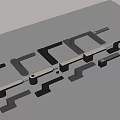 Modern Metal Door Handles In Various Black And Silver Minimalist Designs