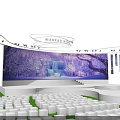 Spacious Conference Hall Interior With Stage Large Screen And Neatly Arranged Blue Seats