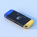 Portable Switch Accessory With Blue Black Yellow Multi Colored Compact Design And Ports