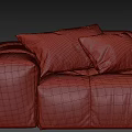 Pixel Corner Sofa by Saba 3d model