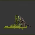 Game Environment Game Scene Fairy Tale Scene Fairy Tale Magic Scene Magic Item Fantasy Scene 3d model