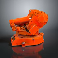 Heavy Duty Orange Industrial Equipment With Mechanical Structure And Precision Components