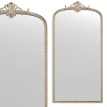Ornate Framed Mirrors With Intricate Details