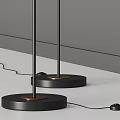 Modern Floor Lamp Design With Gold Black Copper Metal Finishes And Sleek Cylindrical Shape
