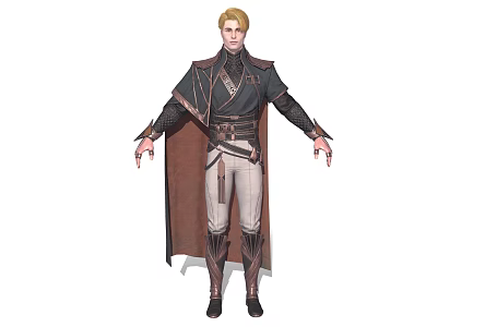 European Men European Men Game Characters 3d model