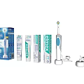 Electric toothbrush toothpaste box 3d model