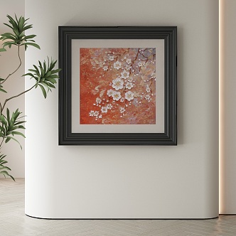 New Chinese Decorative Painting 3d model