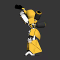 Modern Robot Toys 3d model