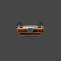 Copper Colored Vintage Sports Car With Streamlined Body And Retro Wheels