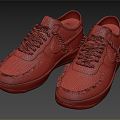 Modern sneaker Nike Shoes 3d model