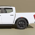 Nissan Frontier Border Pickup 3d model