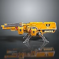Science Fiction Firearms Next Generation Firearms Science Fiction Game Gun Game Firearms Game Gun Concept Gun Laser Gun 3d model