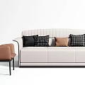 Modern Combination Sofa 3d model