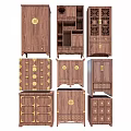Traditional Entryway And Side Cabinets Showcasing Wooden Texture Classic Patterns And Storage Solutions