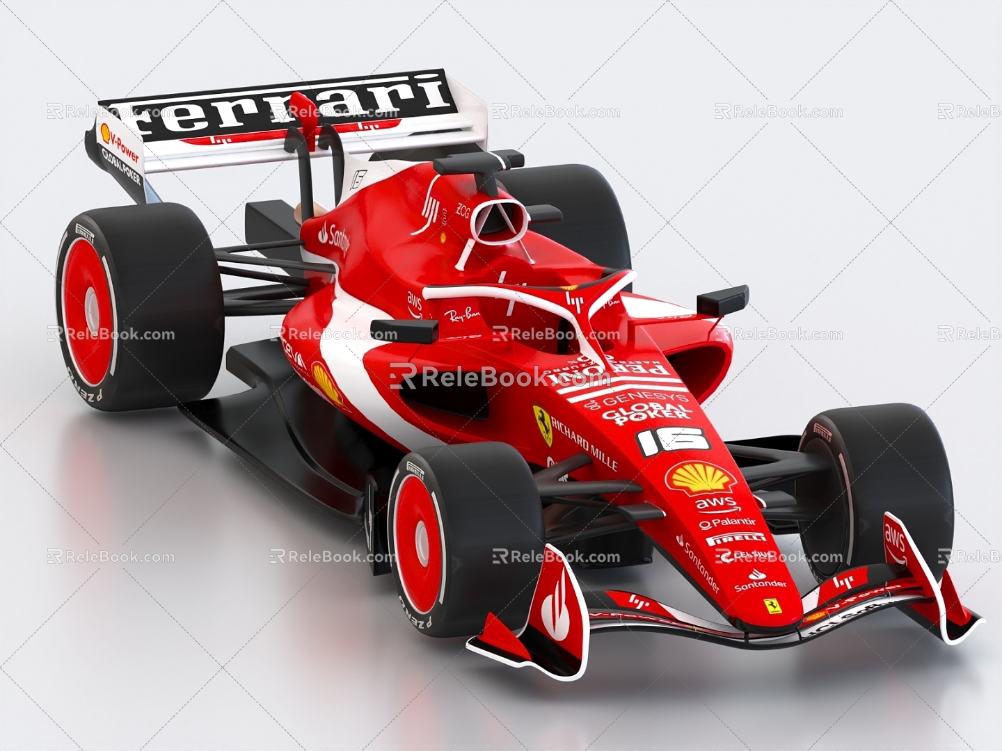 Racing Professional Racing Cars 3d model