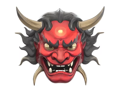 Evil Ghost Mask Evil Ghost Mask Devil Mask 3d model