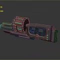 Science Fiction Firearms Next Generation Firearms Science Fiction Game Gun Game Firearms Game Gun Concept Gun Laser Gun 3d model