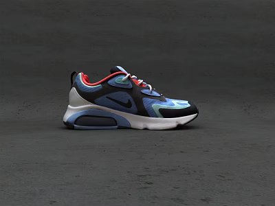 Modern Sneakers Nike Shoes 3d model Modern Sneakers Nike Shoes 3d model