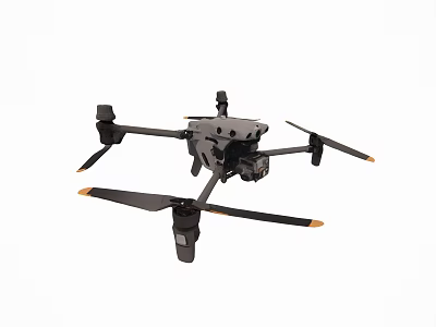 Smart Machine Quadcopter Drone With HD Camera Four Propellers And Stable Flight 3d model