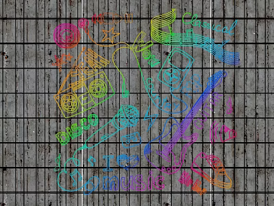 Modern Neon Dining Neon Bar Neon 3d model