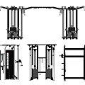 High Quality Commercial Fitness Equipment Including Cable Machines Smith Racks And Power Cages