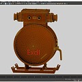 Switch Explosion-proof switch 3d model