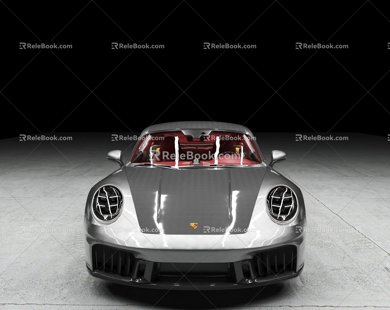 sports car Porsche 911Carrera GTs 3d model