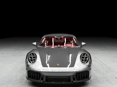 sports car Porsche 911Carrera GTs 3d model