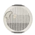 Modern Round Carpet 3d model