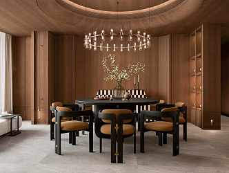 Modern Restaurant 3d model